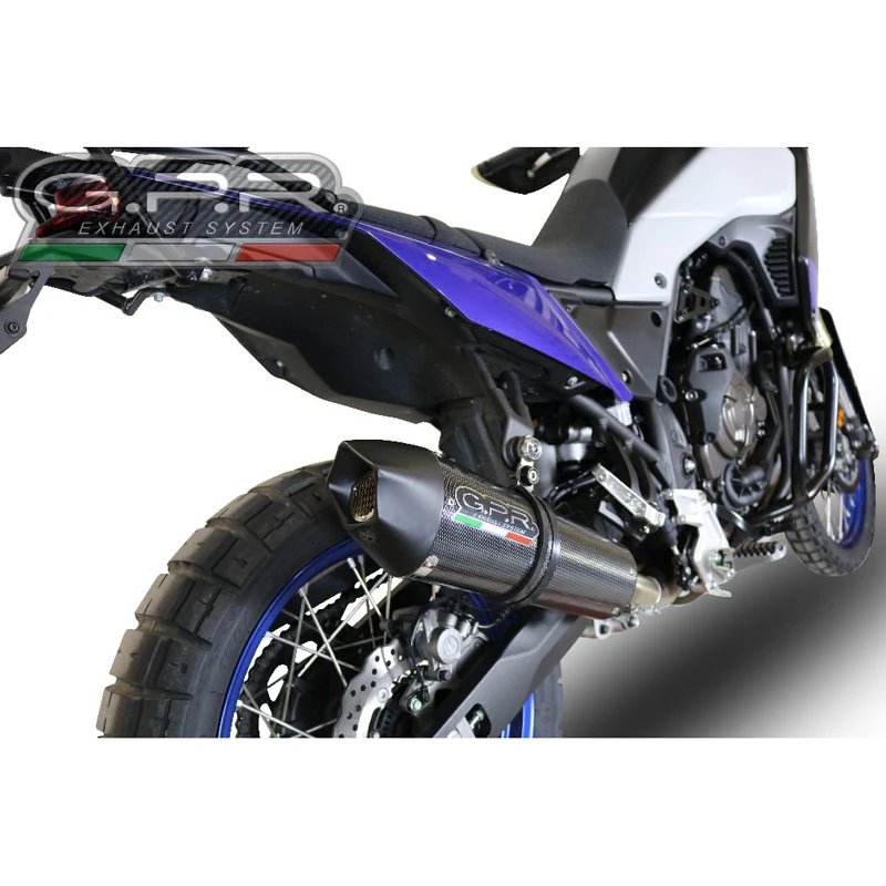 GPR E4.Y.208.GPAN.PO GP Evo4 Poppy Slip-on Exhaust For Yamaha Tenere 700 (2019-) 1 GPR E4.Y.208.GPAN.PO GP Evo4 Poppy Slip-on Exhaust For Yamaha Tenere 700 (2019-)