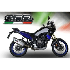 GPR E4.Y.208.SOTIT Sonic Titanium Slip-on Exhaust For Yamaha Tenere 700 (2019-) -Arrow Shop gpr e4 y 208 sotit sonic titanium slip on exhaust image3