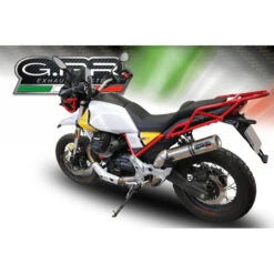 GPR GU.61.RACE.M3.INOX M3 Inox Racing Slip-on Exhaust For Moto Guzzi V85 TT (2019-)