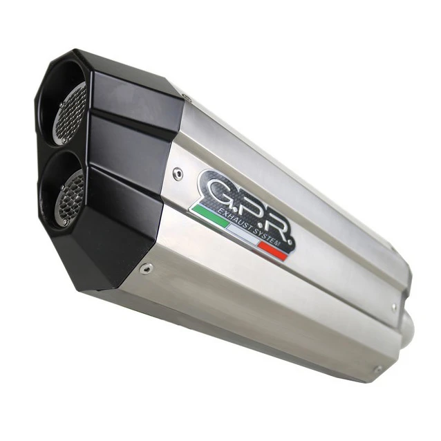 GPR T.92.SOIN Sonic Inox Slip-on Exhaust For Triumph Tiger 1200 Explorer (2017-) 1 GPR T.92.SOIN Sonic Inox Slip-on Exhaust For Triumph Tiger 1200 Explorer (2017-)