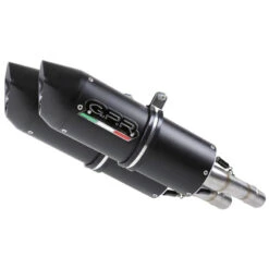 GPR E4.S.165.FNE4 Furore Evo4 Nero Slip-on Exhausts For Suzuki V-Strom DL1000 (2017-)