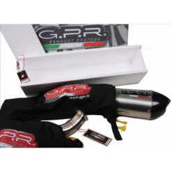 GPR K.165.DE Deeptone Inox Slip-on Exhaust For Kawasaki Versys-X 300 (2017-) -Arrow Shop gpr k 165 de deeptone inox slip on exhaust image3
