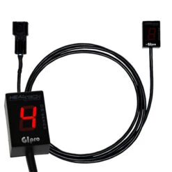 Healtech GIPro K01 Series Gear Position Indicator, Red For Kawasaki