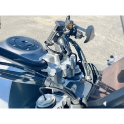 Helibars HR06164 Tour Performance Handlebar Risers For Triumph Tiger 1200 GT-Pro (2022-) -Arrow Shop helibars hr06164 tour performance handlebar risers image5