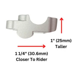 Helibars HR06169 Tour Performance Handlebar Risers For Triumph Tiger 900 (2021-) -Arrow Shop helibars hr06169 tour performance handlebar risers image3