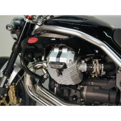 Hepco & Becker 501.508 Engine Guard, Black For Moto Guzzi Griso 850 / 1100 / 1200 -Arrow Shop hepco becker 501 508 engine guard griso 850 image3