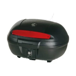 Hepco & Becker 610.087 00 01 Journey Top Case 50 Liter With Universal Adapter Plate, Black