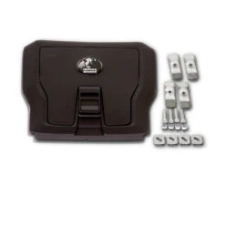 Hepco & Becker 610.087 00 01 Journey Top Case 50 Liter With Universal Adapter Plate, Black -Arrow Shop hepco becker 610 087 01 journey top case 50 liter image3