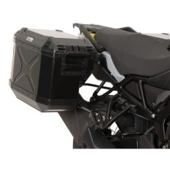 Hepco & Becker 651.3548 00 01-01-40 Cutout Carrier W/ Cases, Black For V-Strom 800 DE '23-