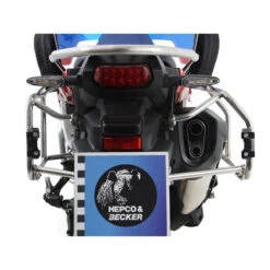 Hepco & Becker 651.9510 00 22 Cutout Side Carrier For Honda Africa Twin '18-'19 -Arrow Shop hepco becker 651 9510 00 22 cutout side carrier image3