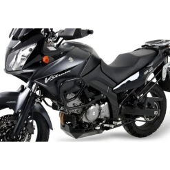 Hepco & Becker 810.3528 00 01 Skid Plate, Black For Suzuki DL650 V-Strom (2012-current) -Arrow Shop hepco becker 810 3528 skid plate dl650 v strom image3