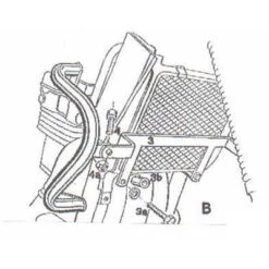 Hepco & Becker Crashbar / Engine Guards Black - KLE500 -Arrow Shop hepco becker engine guard kawasaki kle500 02