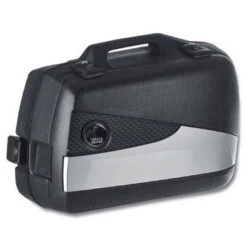 Hepco & Becker Junior Flash Sidecase Set Silver 40 Liter Left & 30 Liter Right