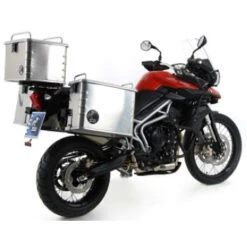 Hepco & Becker 650.7505 Lock-it Side Carrier For Triumph Tiger 800, XC -Arrow Shop hepco lockit side carrier Triumph Tiger 800 02