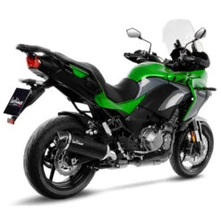 LeoVince 14057 Nero Slip-on Exhaust, Black For Kawasaki Versys 1000 '19-