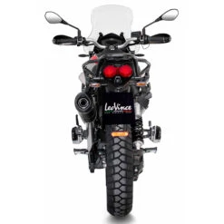 LeoVince 14348EB LV One Evo Slip-on Exhaust, Black For Moto Guzzi V85 TT '19- -Arrow Shop leovince 14348eb lv one evo slip on exhaust image3