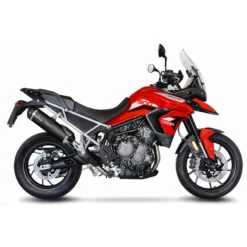 LeoVince 14352EB LV One Evo Black Edition Slip-on Exhaust For Triumph Tiger 900/850 -Arrow Shop leovince 14352eb lv one evo black edition exhaust image3