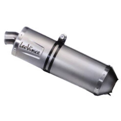 LeoVince 14355E LV One Evo Slip-on Exhaust, Stainless For Honda Africa Twin '20- -Arrow Shop leovince 14355e lv one evo slip on exhaust image4