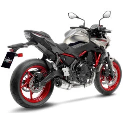 LeoVince 14379EN LV One Evo Full Exhaust, Stainless For Kawasaki 650 Models '17- -Arrow Shop leovince 14379en lv one evo full exhaust stainless image7