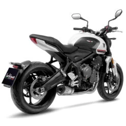 LeoVince 14385E LV One Evo Slip-on Exhaust, Stainless For Triumph Tiger Sport / Trident 660