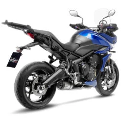 LeoVince 14385E LV One Evo Slip-on Exhaust, Stainless For Triumph Tiger Sport / Trident 660 -Arrow Shop leovince 14385e lv one evo slip on exhaust image4