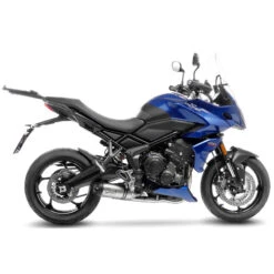 LeoVince 14385E LV One Evo Slip-on Exhaust, Stainless For Triumph Tiger Sport / Trident 660 -Arrow Shop leovince 14385e lv one evo slip on exhaust image5