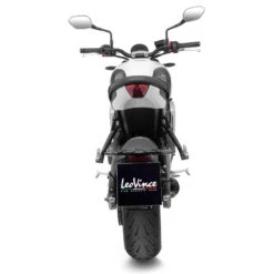 LeoVince 14385EB LV One Evo Slip-on Exhaust, Black For Triumph Tiger Sport / Trident 660 -Arrow Shop leovince 14385eb lv one evo slip on exhaust image5