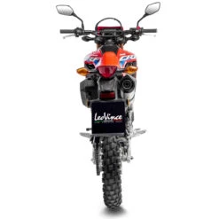 LeoVince 14400E LV One Evo Slip-on Exhaust, Stainless For Honda CRF300L/Rally '21- -Arrow Shop leovince 14400e lv one evo slip on exhaust image3