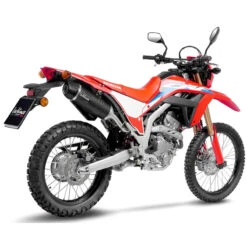 LeoVince 14400EB LV One Evo Slip-on Exhaust, Black For Honda CRF300L/Rally '21-