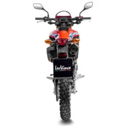 LeoVince 14400EB LV One Evo Slip-on Exhaust, Black For Honda CRF300L/Rally '21- -Arrow Shop leovince 14400eb lv one evo slip on exhaust image3