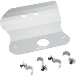 Moose Racing M214 Aluminum Skid Plate, Silver For Kawasaki KDX200 (1998-2003)