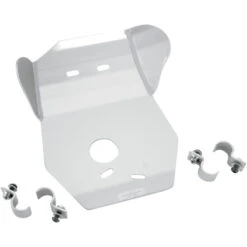 Moose Racing M222 Aluminum Skid Plate, Silver For Kawasaki KX250/KX500