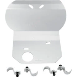 Moose Racing M234 Aluminum Skid Plate, Silver For Kawasaki KLX300R (1997-2008)