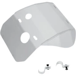 Moose Racing M442X Aluminum Skid Plate, Silver For Suzuki DR250/DR350