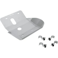 Moose Racing M449X Aluminum Skid Plate, Silver For Suzuki DR650SE (1998-current)