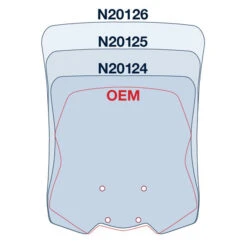 National Cycle N20124 VStream Sport Windscreen Kawasaki KLE300 Versys-X (2017-) -Arrow Shop national cycle n20124 vstream sport screen image5