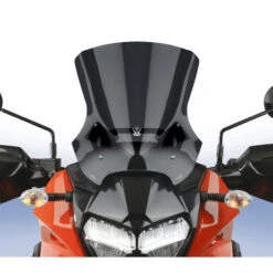 National Cycle N20139 VStream Short Windscreen, Dark Gray For Kawasaki KLR650 '21- -Arrow Shop national cycle n20139 vstream short windscreen image4