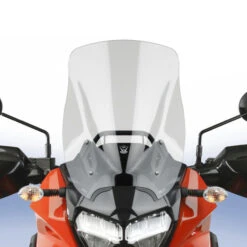 National Cycle N20140 VStream Mid Windscreen, Light Gray For Kawasaki KLR650 '21- 14 National Cycle N20140 VStream Mid Windscreen, Light Gray For Kawasaki KLR650 '21- -Arrow Shop national cycle n20140 vstream short windscreen image3