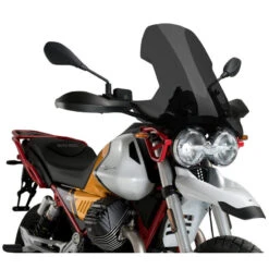 Puig 21176W Touring Windshield For Moto Guzzi V85 TT (2021-) -Arrow Shop puig 21176w touring windshield image6