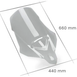 Puig 21317W Touring Windshield For Triumph Tiger Sport 660 (2022-) -Arrow Shop puig 21317w touring windshield image8