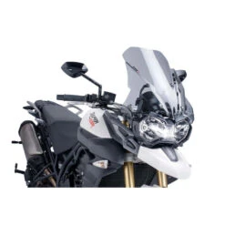 Puig 5652H Touring Plus Windshield, Smoked For Triumph Tiger 800 (2011-2017)