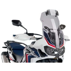 Puig 8906H Touring Windshield With Visor, Smoked Honda CRF1000L Africa Twin '16-'19