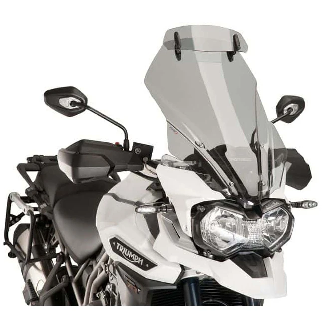 Puig 8916H Touring Screen With Visor, Smoked For Triumph Tiger 1200 XCx, XCa (2016-) 1 Puig 8916H Touring Screen With Visor, Smoked For Triumph Tiger 1200 XCx, XCa (2016-)