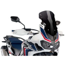 Puig 9155W Adjustable Sport Windshield For Honda CRF1000L Africa Twin '16-'19 -Arrow Shop puig 9155w adjustable sport windshield image4