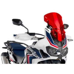 Puig 9155W Adjustable Sport Windshield For Honda CRF1000L Africa Twin '16-'19 -Arrow Shop puig 9155w adjustable sport windshield image6