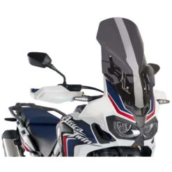 Puig 9156W Adjustable Touring Windshield For Honda CRF1000L Africa Twin '16-'19 -Arrow Shop puig 9156w adjustable touring windshield image3
