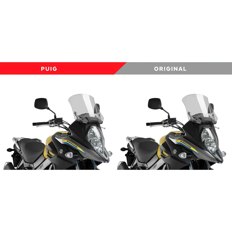 Puig 9736W Headlight Protector, Clear For Suzuki V-Strom 650 (2017-) 4 Puig 9736W Headlight Protector, Clear For Suzuki V-Strom 650 (2017-) - Image 4