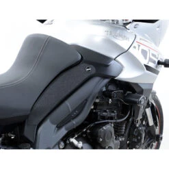 R&G EZRG810BL Tank Traction Pads For Triumph Tiger 1050 Sport (2016-) -Arrow Shop rg ezrg810bl tank traction pads image5