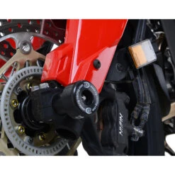 R&G FP0181BK Fork Protectors For Honda Africa Twin CRF1000L '16-'19 / CRF1100L -Arrow Shop rg fp0181bk fork protectors honda crf1000l image3