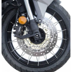 R&G FP0200BK Fork Protectors For Honda X-ADV (750) (2017-) -Arrow Shop rg fp0200bk fork protectors image3
